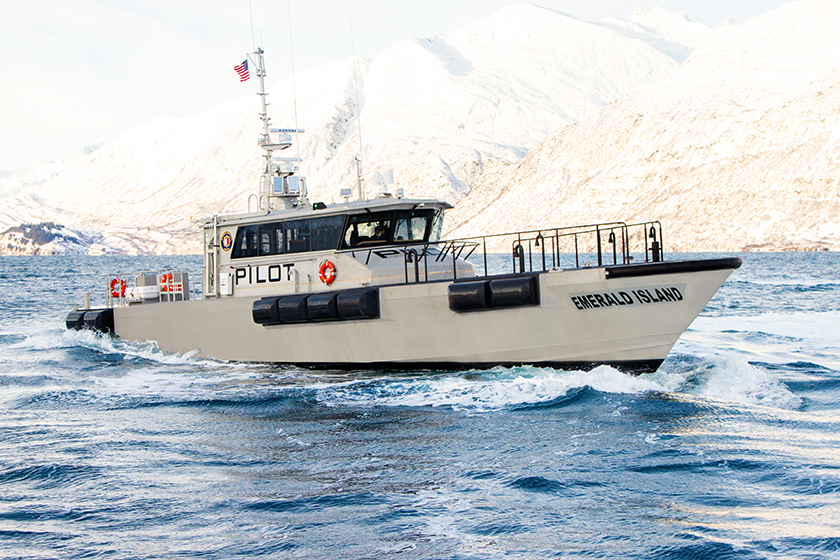 Pilot Boat From Gladding Hearn Shipbuilding With Humphree Interceptors