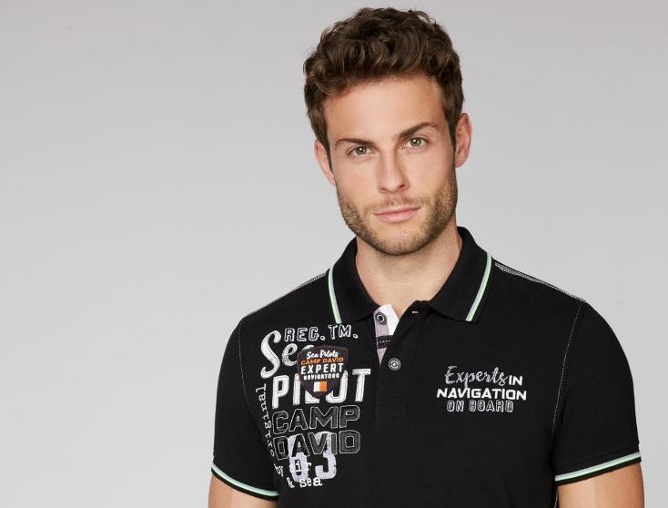 Camp david clearance polo t shirt