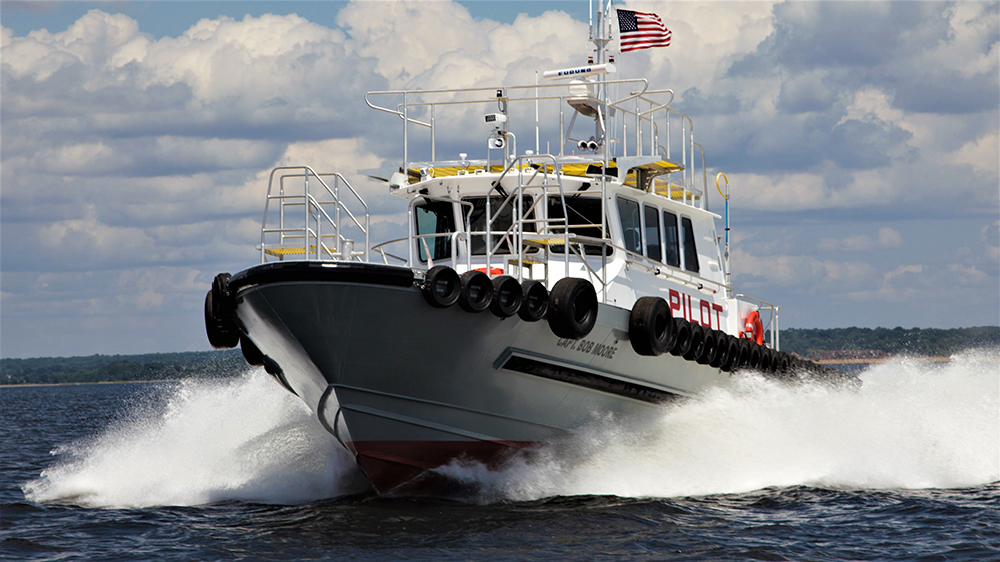 Gladding-Hearn Delivers Pilot Boat to Associated Federal Pilots 